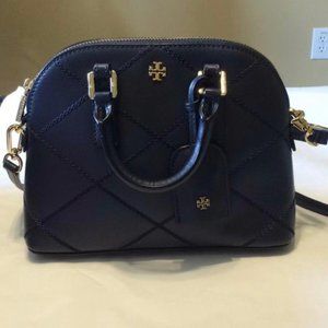 Tory Burch Mini Quilted Satchel/Crossbody Bag